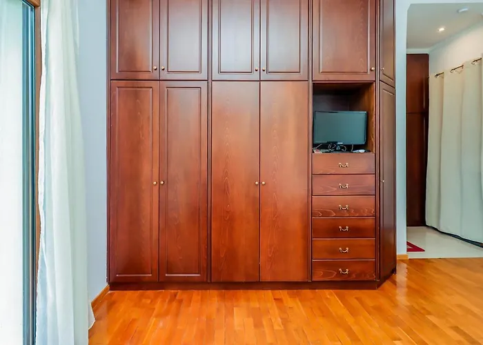 Acropolis With Parking Next To Center Serres