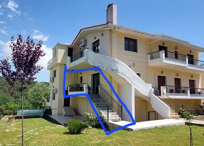 Acropolis With Parking Next To Center Serres